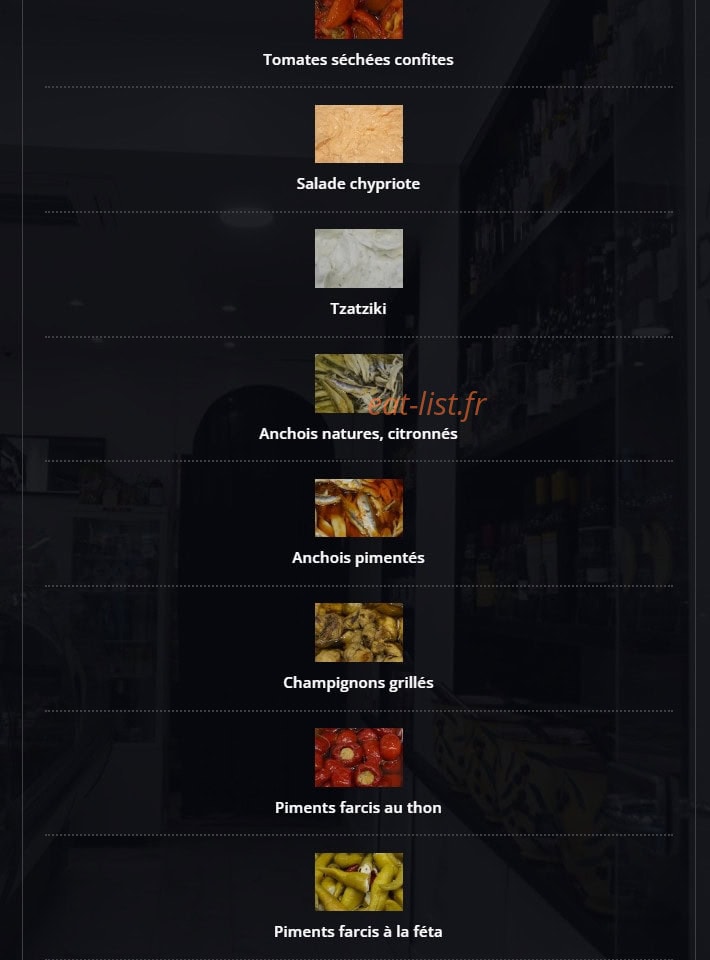 Dionysos — carte page 8