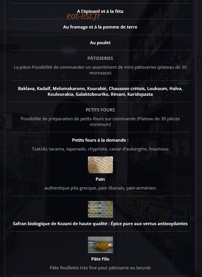 Dionysos — carte page 19