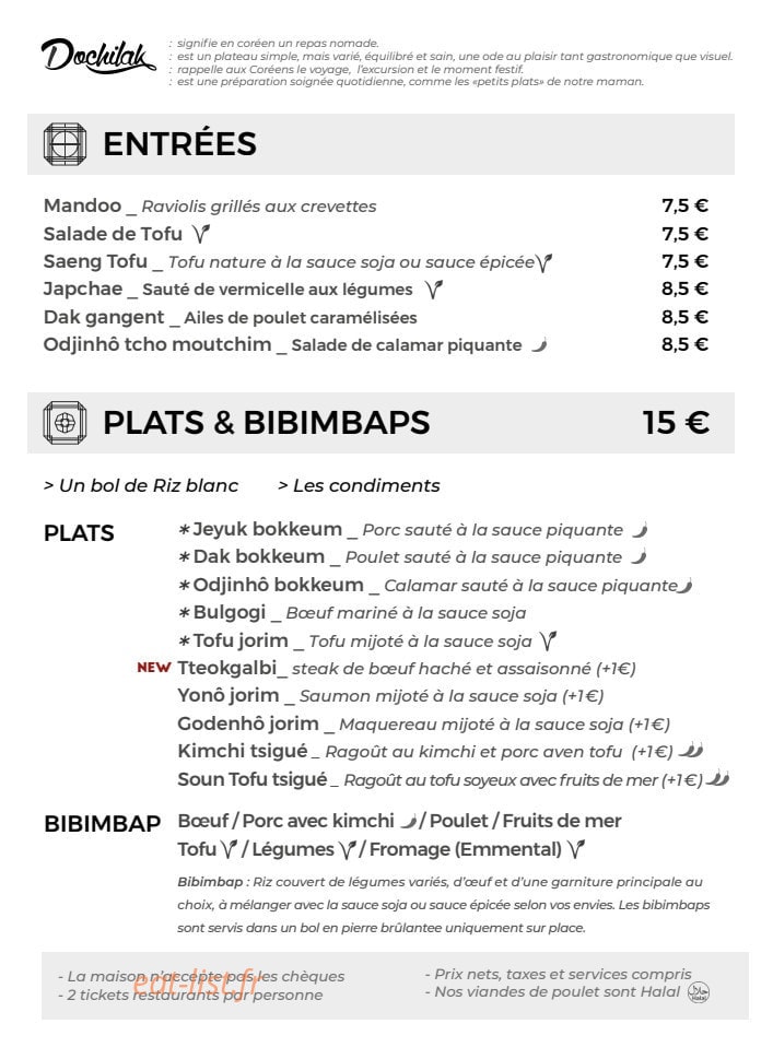 Dochilak — carte page 2