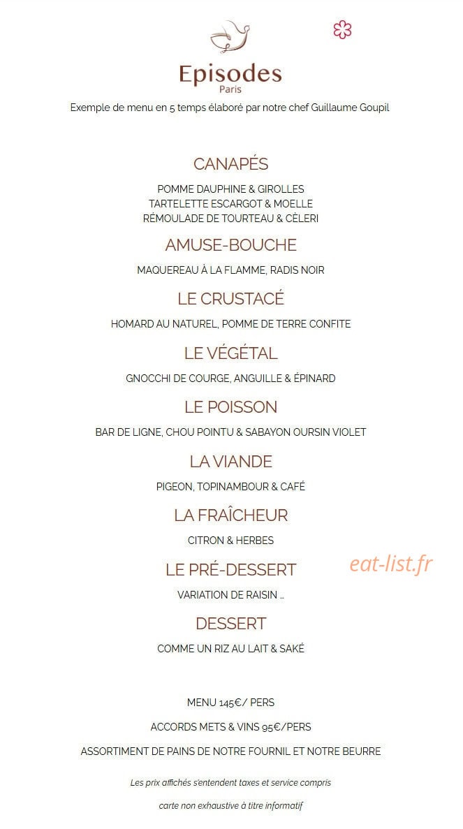 Episodes — carte page 1