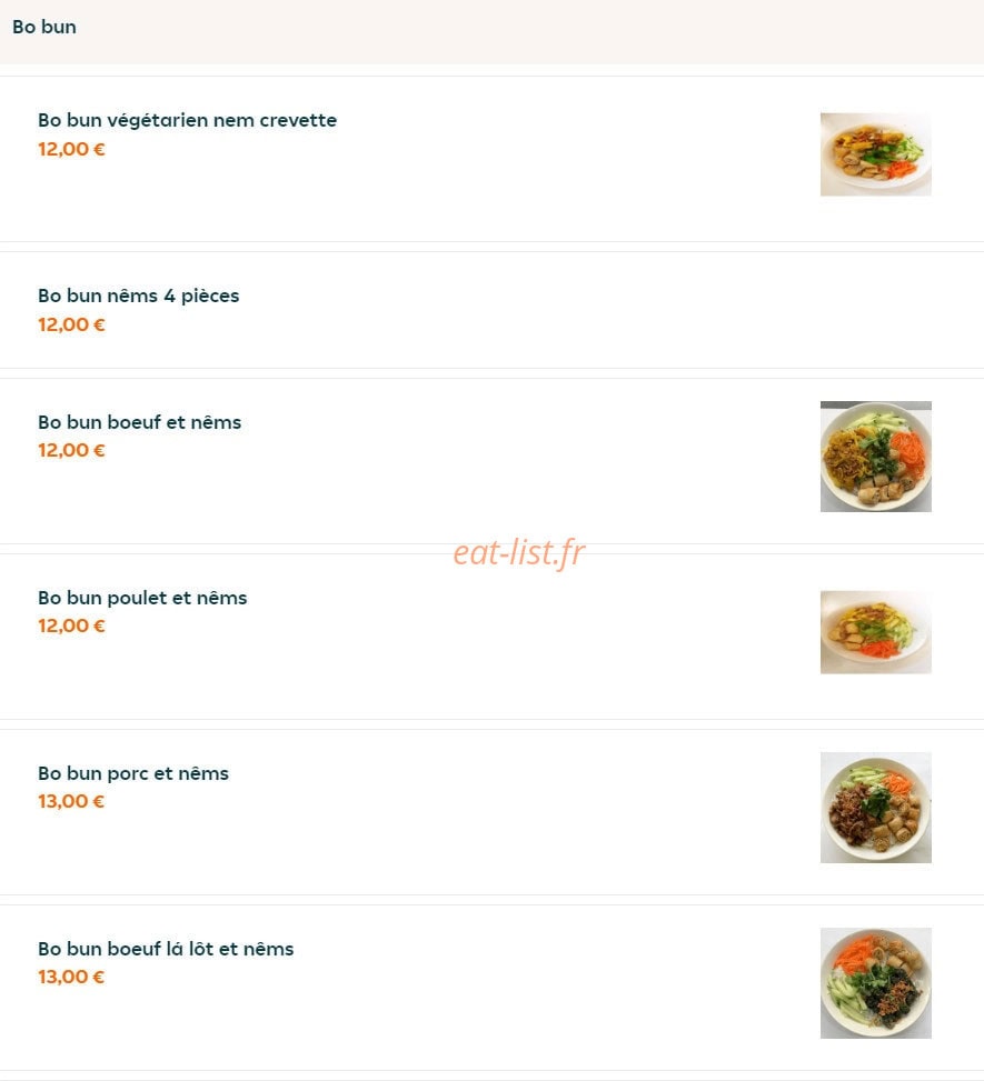 Etoile Saigon — carte page 8