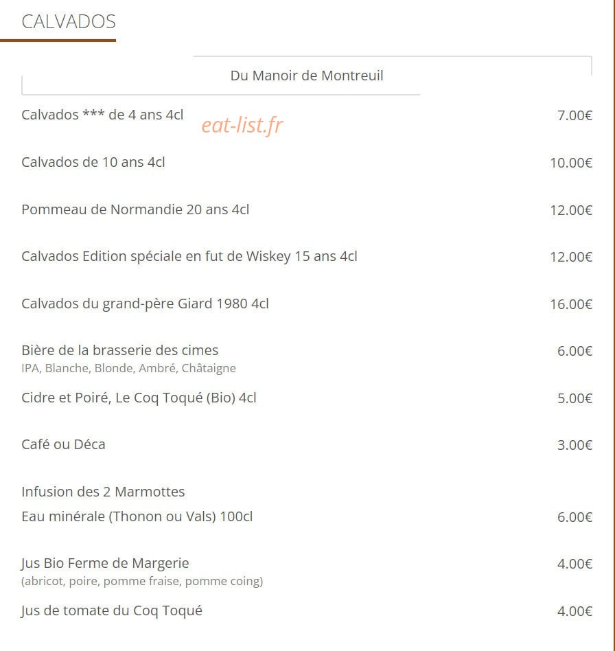 Franquette — carte page 8
