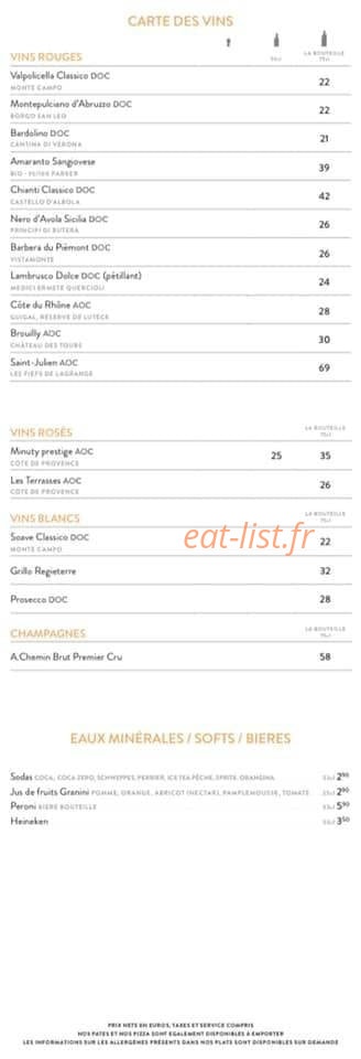 Fratelli — carte page 2