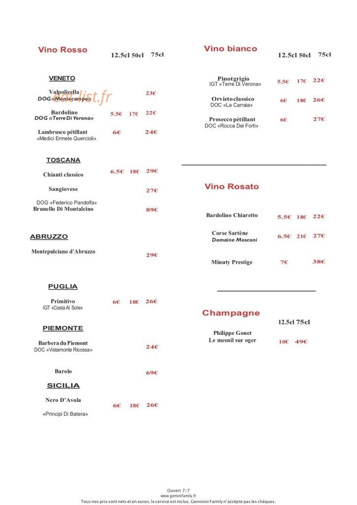 Gemini — carte page 5