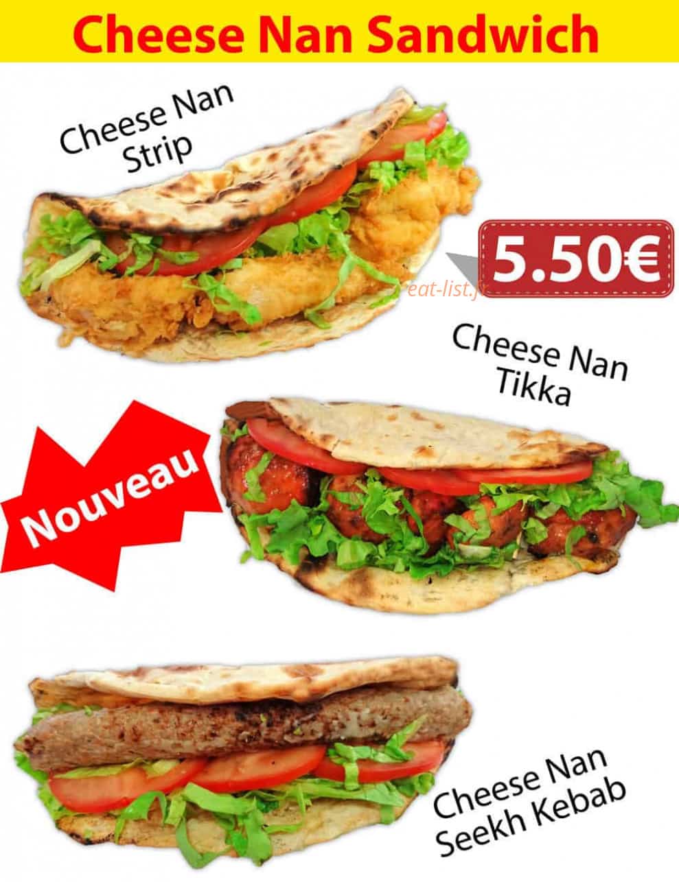 Good Chicken — carte page 2