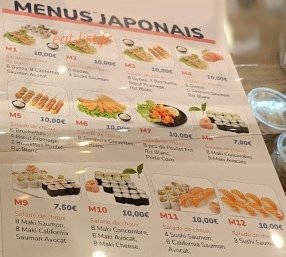 Gourmande Asia — carte page 3