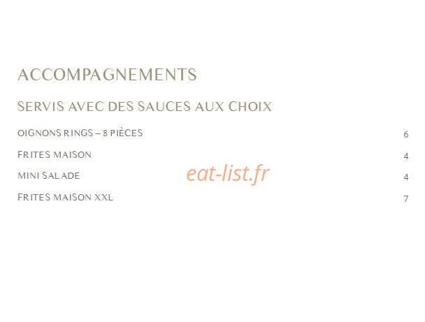 Grill Bar — carte page 7