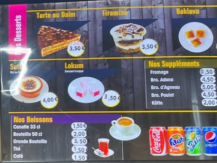 Grill Istanbul — carte page 6