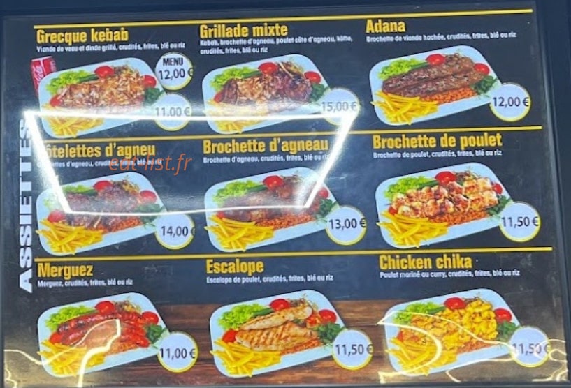 Grill Istanbul — carte page 1