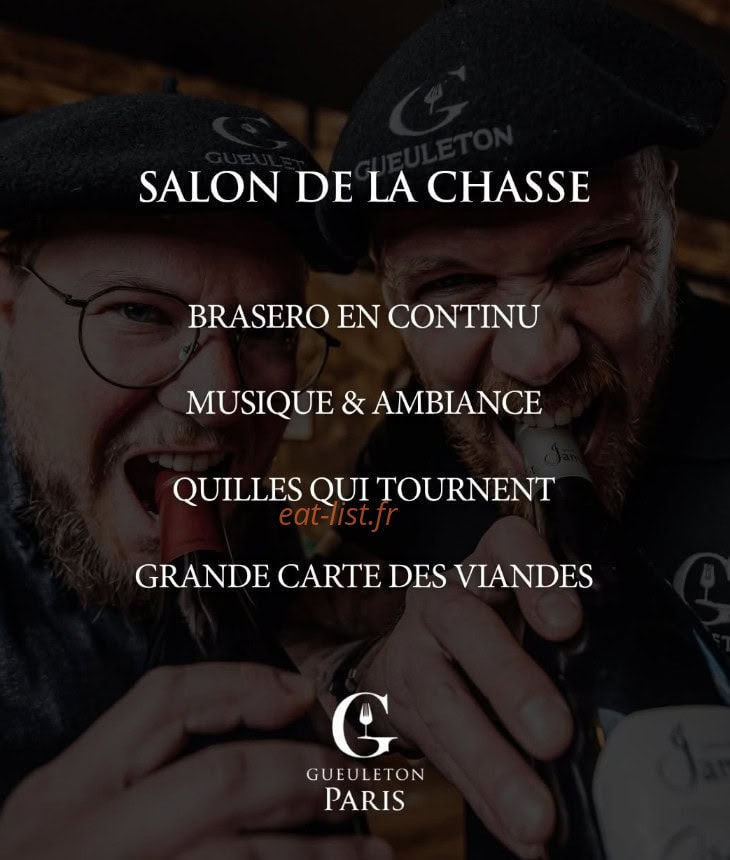 Gueuleton — carte page 1