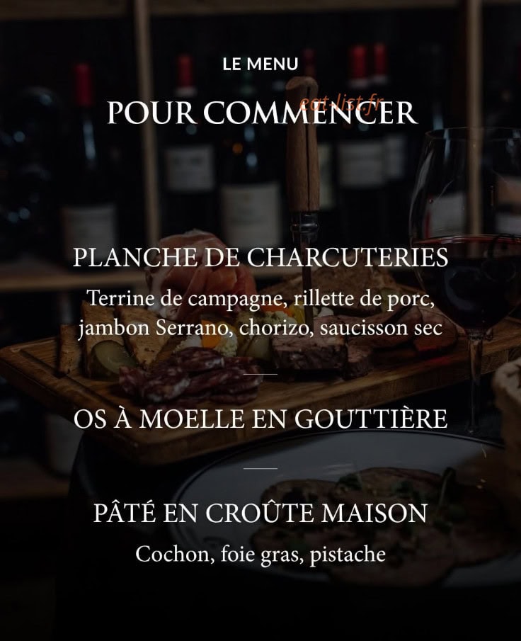 Gueuleton — carte page 5