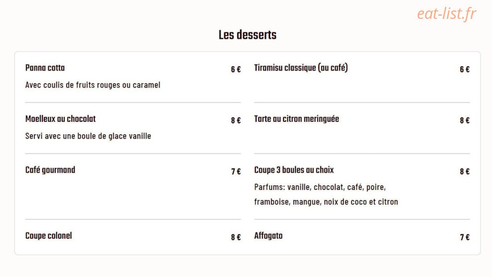Gusto Italia — carte page 4
