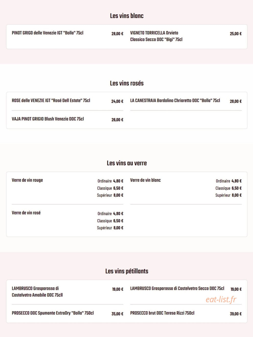 Gusto Italia — carte page 7