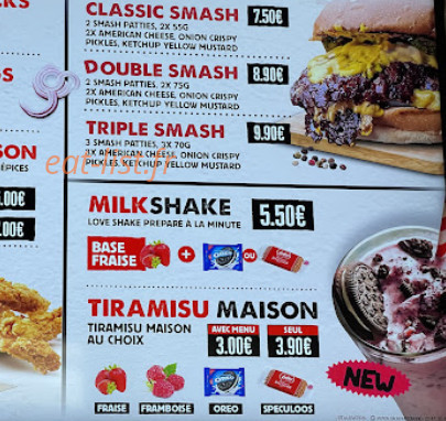 I Love Burger — carte page 3