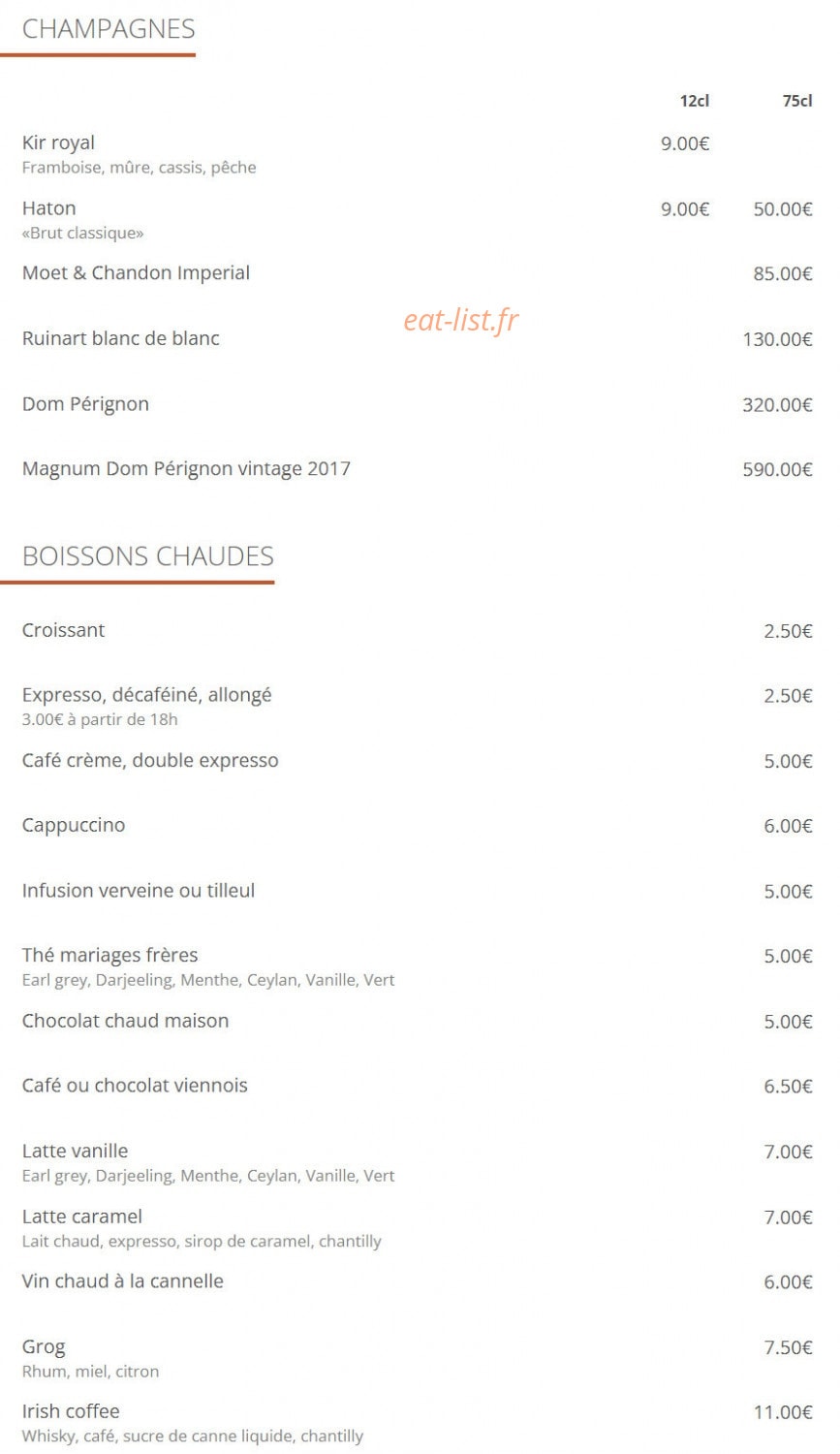 Iguana Batignolles — carte page 13