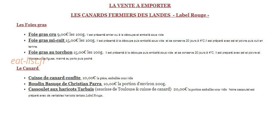Il était une Oie dans le Sud Ouest — carte page 1
