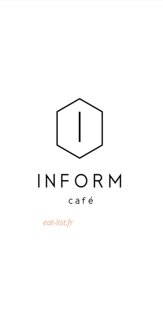 Inform Café — carte page 1