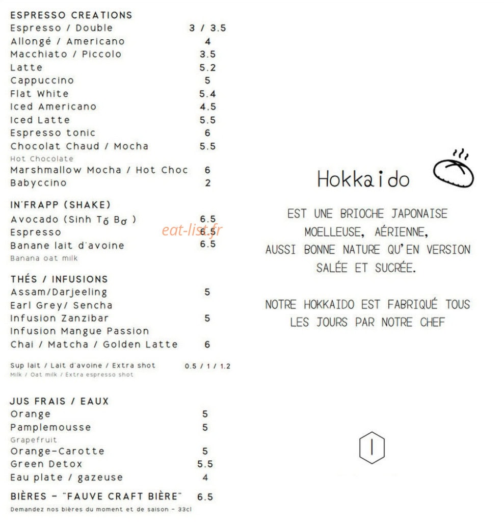 Inform Café — carte page 5