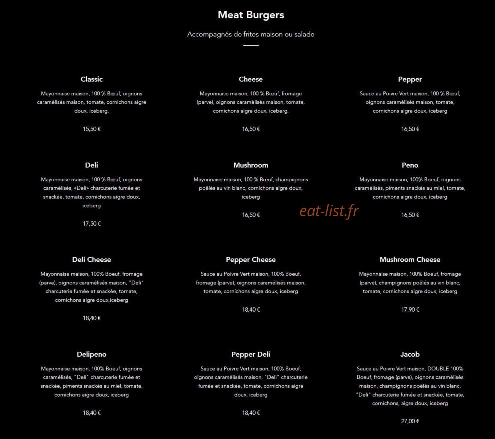 JACOB Meat packer — carte page 1