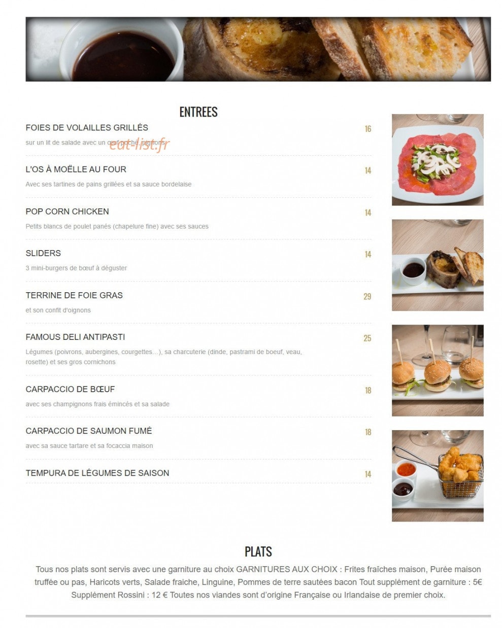 Kahn Famous Deli — carte page 2