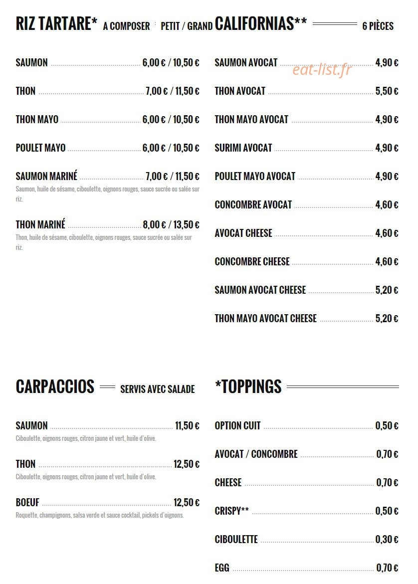 Kanteen — carte page 3