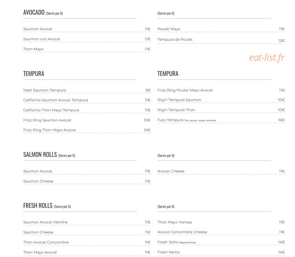 Kao — carte page 2