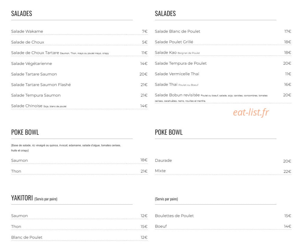Kao — carte page 5