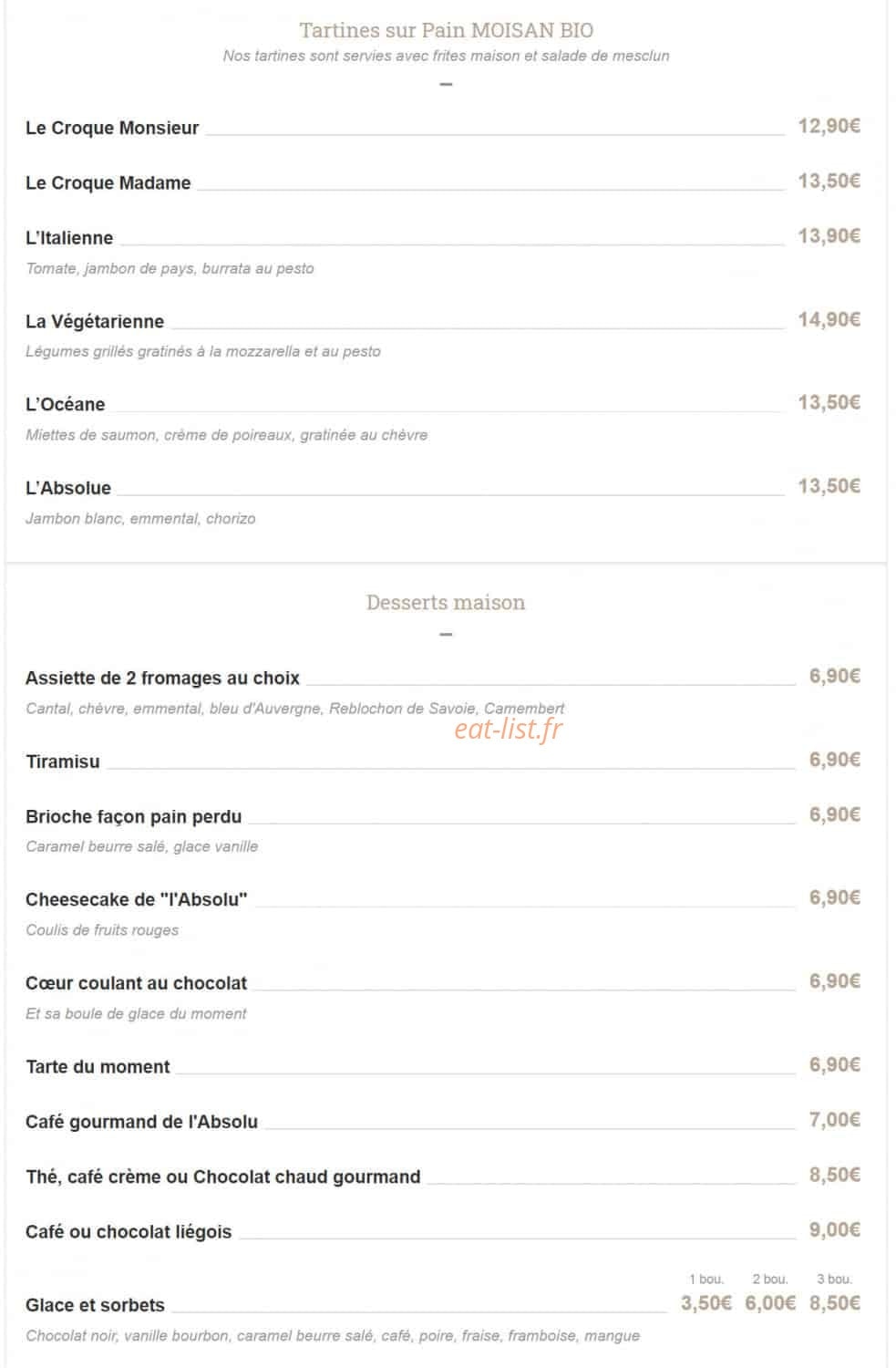 L'absolu — carte page 3
