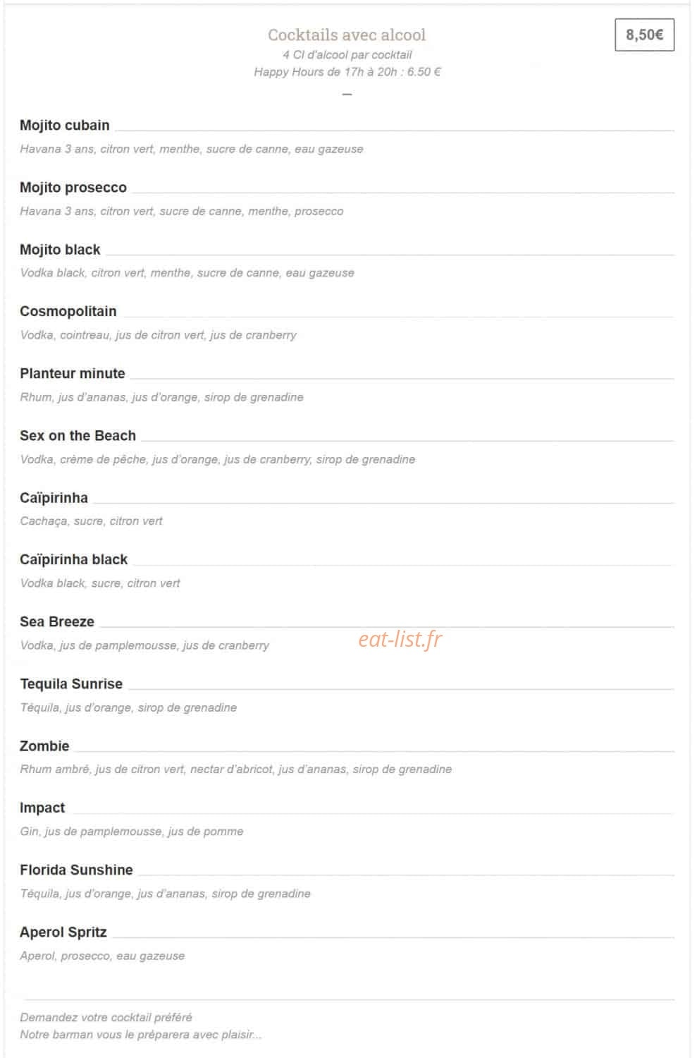 L'absolu — carte page 9