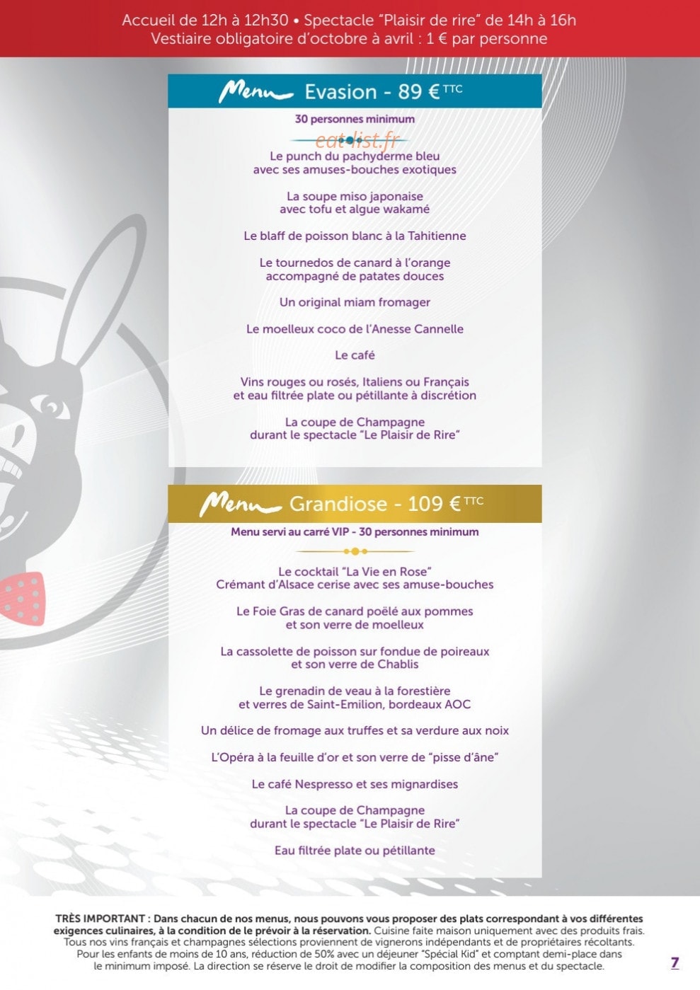 L'Ane qui rit — carte page 7