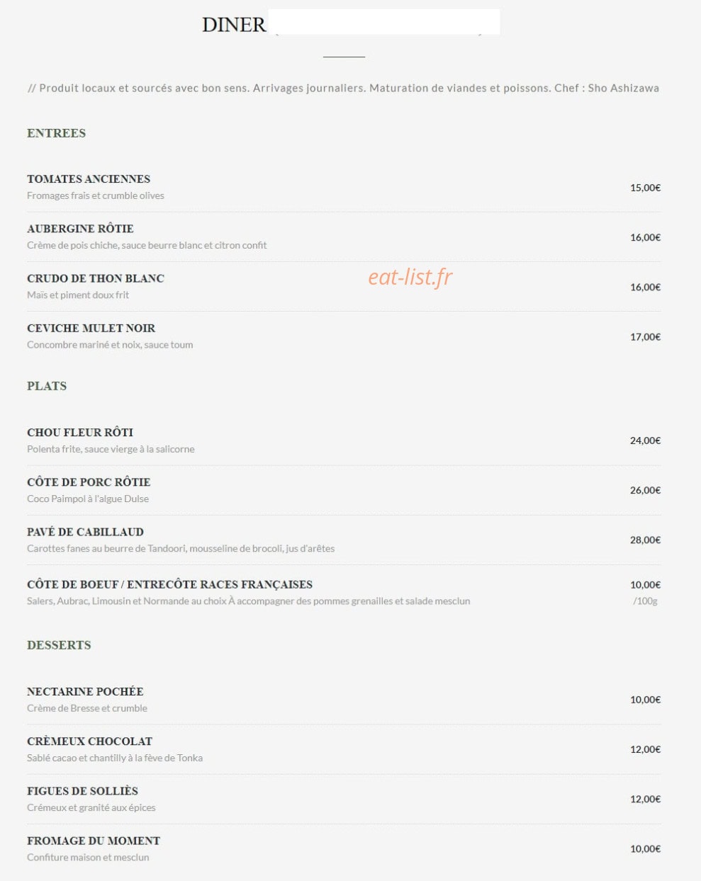 L’Art du Quotidien — carte page 2