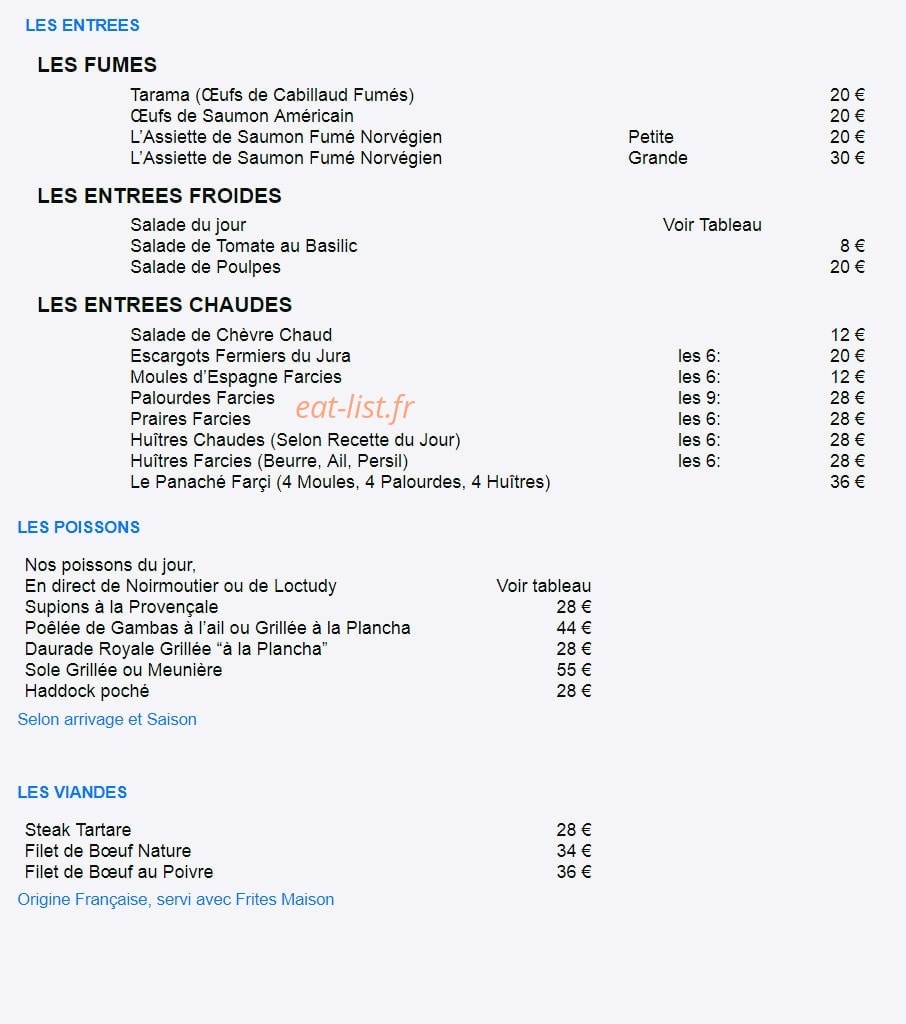 L'Huitrier — carte page 2