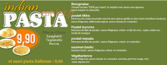 L'olive de Batignolles — carte page 2