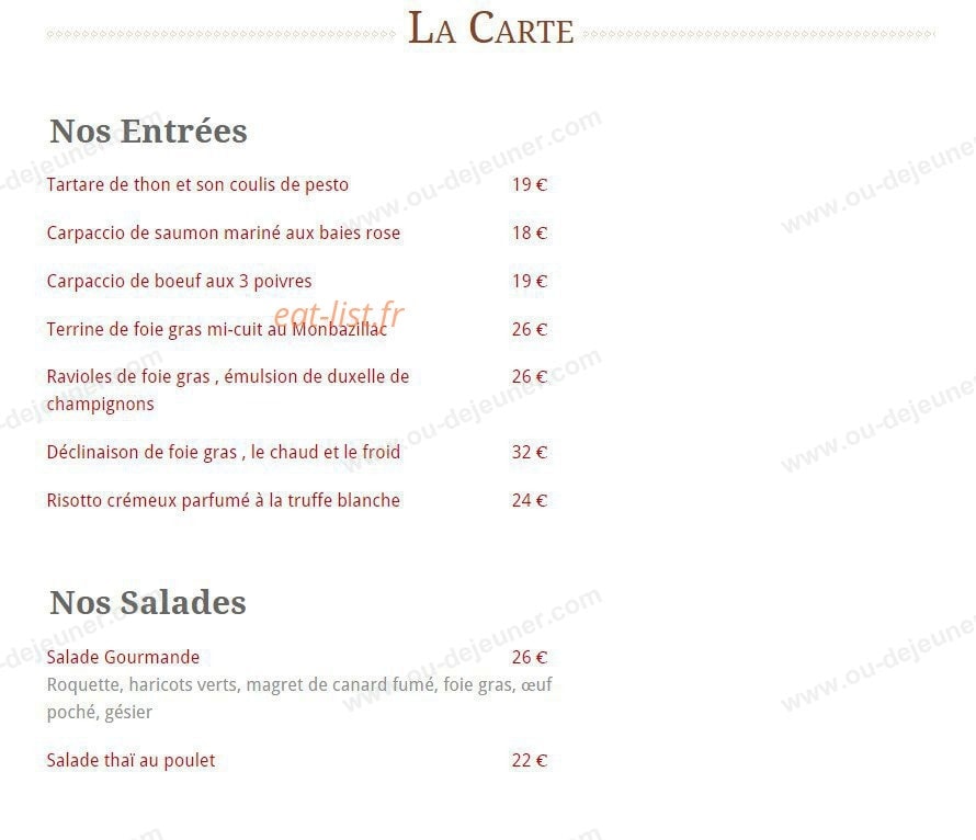 La Citadelle — carte page 1