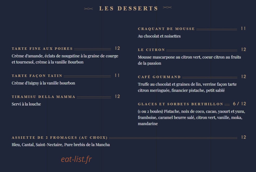 La Demeure Monceau — carte page 5