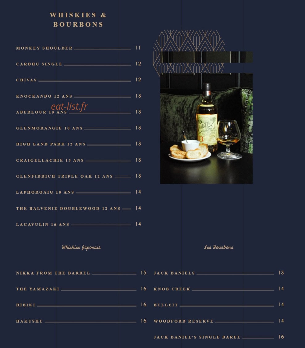 La Demeure Monceau — carte page 11