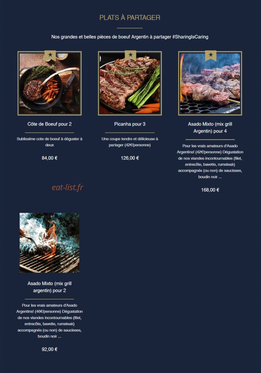 La Estancia — carte page 4