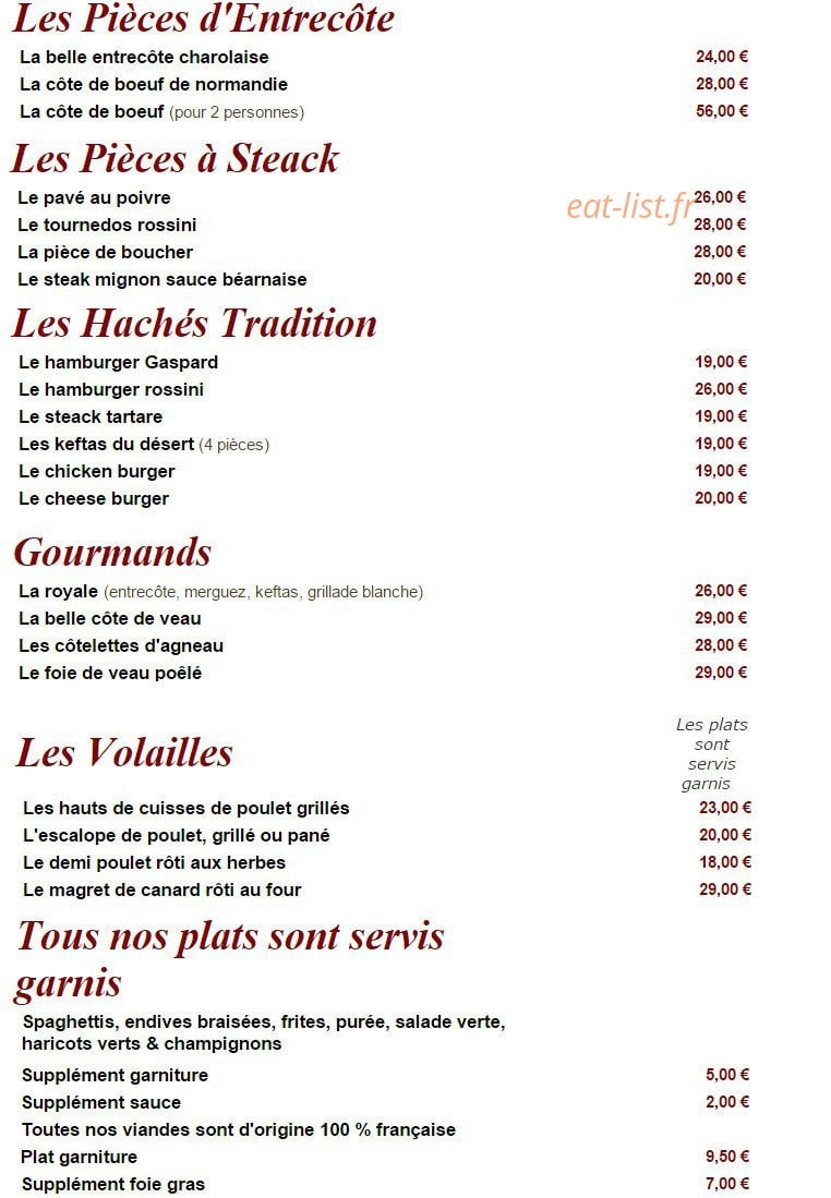 La Fille du Boucher — carte page 4