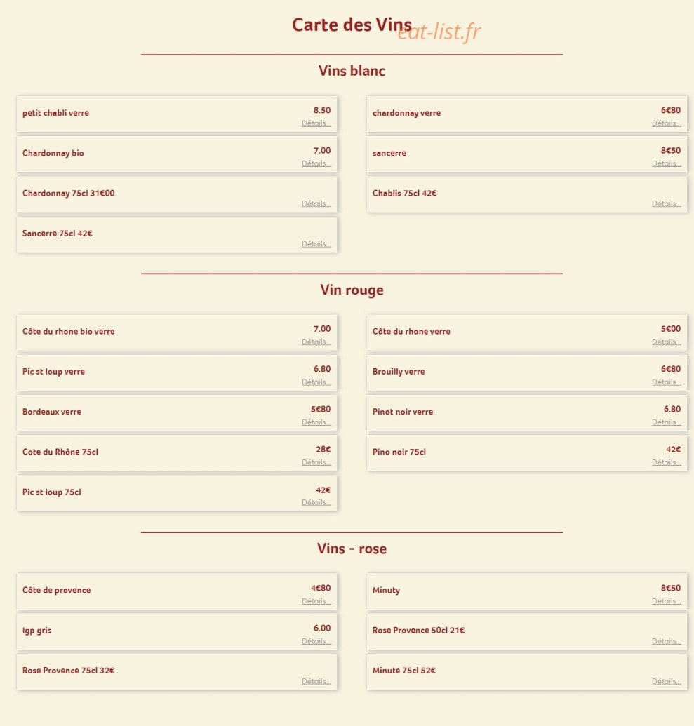 La Lanterne — carte page 4