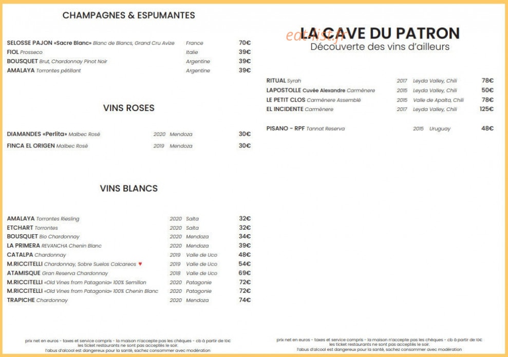 La Recoleta — carte page 6