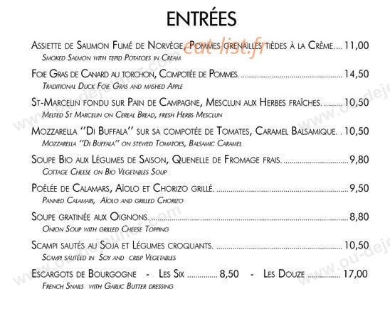 Latéral Café — carte page 1