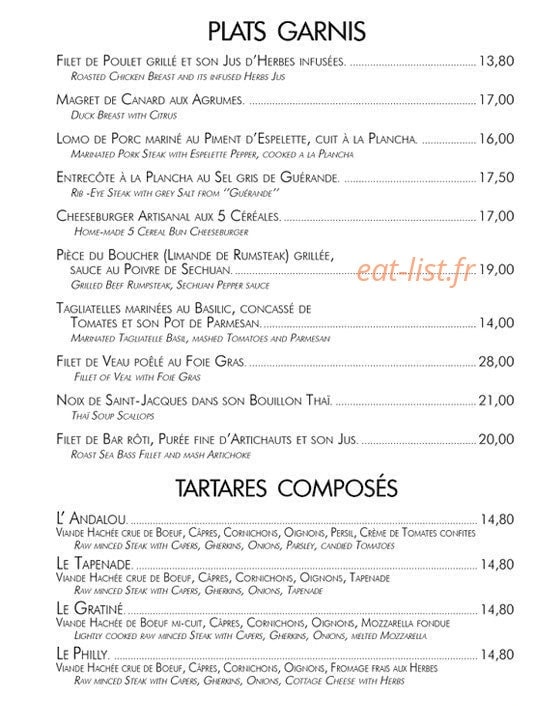 Latéral Café — carte page 2