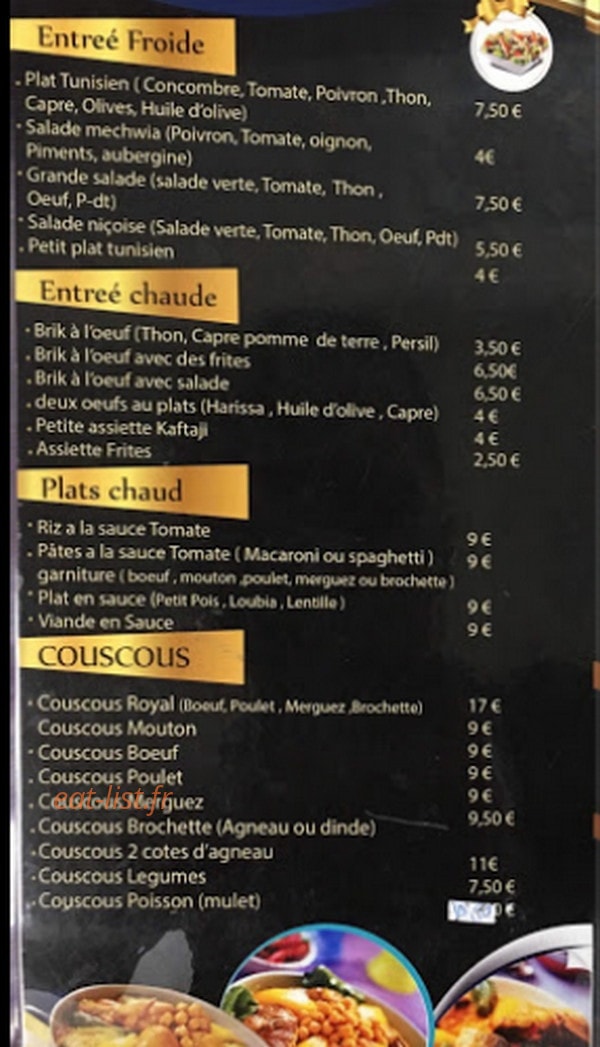 Le 178 - Chez Ben Attia — carte page 3