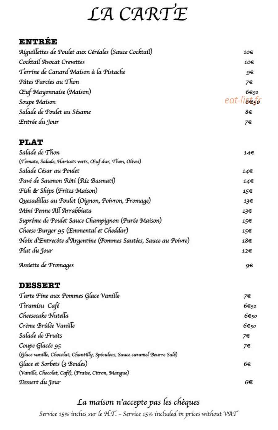 Le 95 — carte page 1