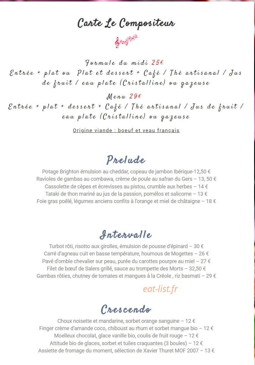 LE Compositeur — carte page 1
