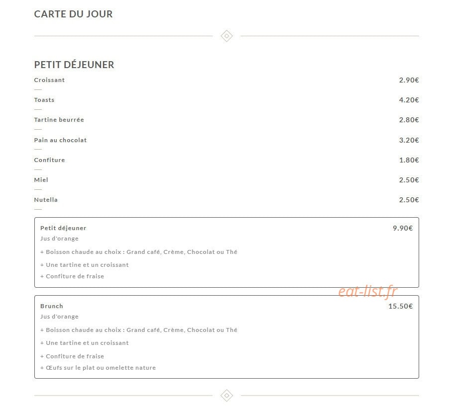 Le Cristal — carte page 3