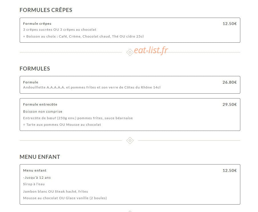 Le Cristal — carte page 4