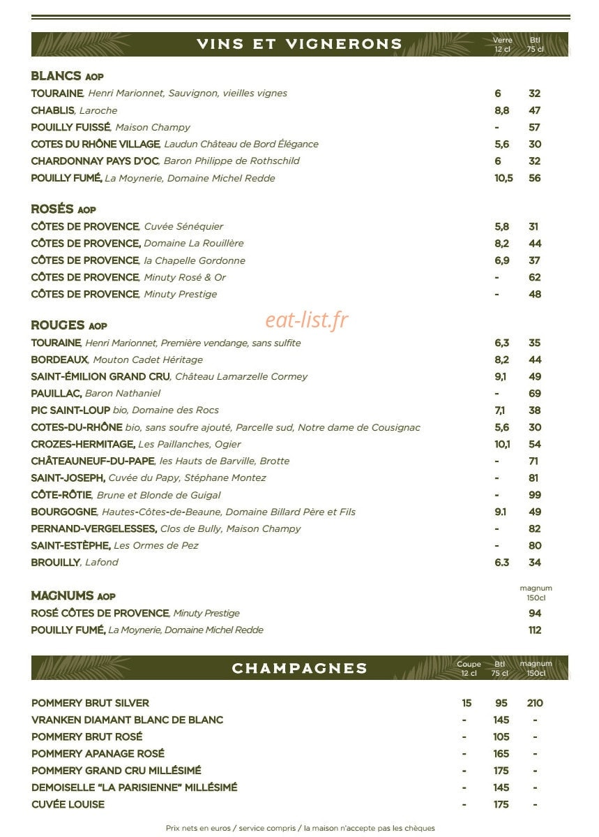 Le Dome — carte page 3