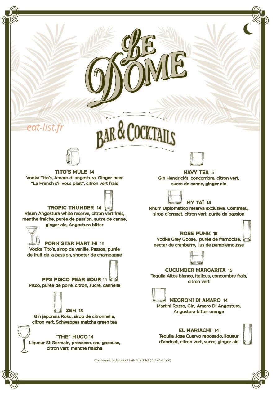 Le Dome — carte page 5