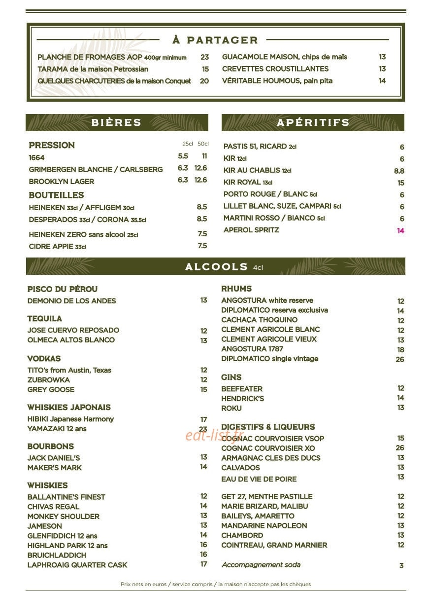 Le Dome — carte page 2